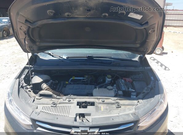 KL7CJLSBXMB359485 2021 CHEVROLET TRAX Черный Вид сзади