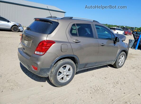 KL7CJLSM0MB361960 2021 CHEVROLET TRAX Brown უკანა მარჯვენა