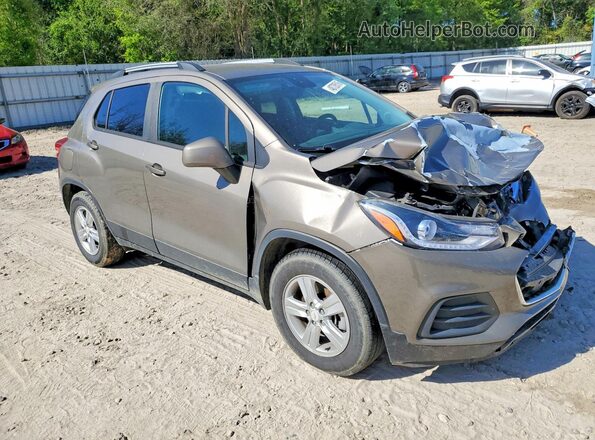 KL7CJLSM0MB361960 2021 CHEVROLET TRAX Brown წინა მარჯვენა