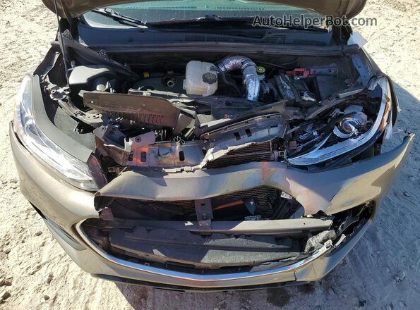 KL7CJLSM0MB361960 2021 CHEVROLET TRAX Brown უკანა სალონის ხედი