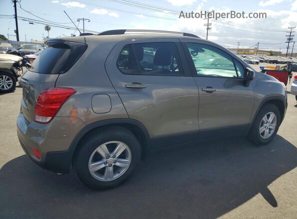KL7CJLSM0NB512572 2022 CHEVROLET TRAX Tan Trasero derecho