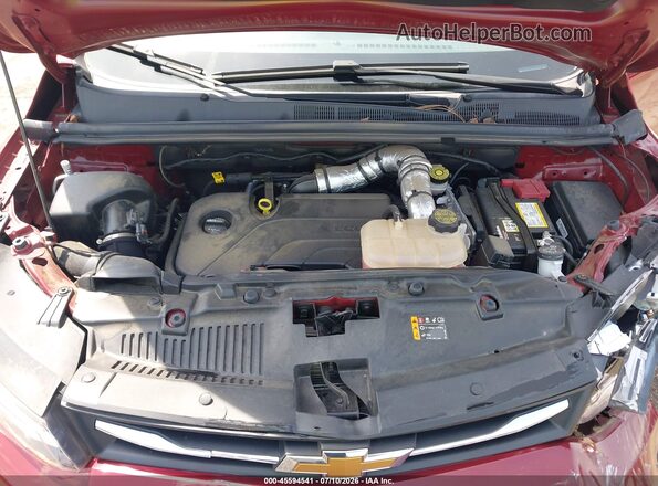 KL7CJLSM3NB569364 2022 CHEVROLET TRAX Красный Вид сзади