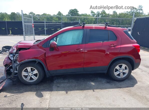 KL7CJLSM3NB569364 2022 CHEVROLET TRAX Красный Панорамный вид салона 360°