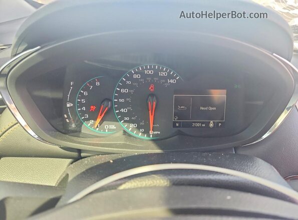 KL7CJLSM4NB565369 2022 CHEVROLET TRAX Gray Widok zestawu wskaźników