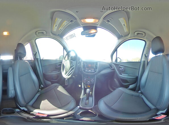 KL7CJLSM4NB565369 2022 CHEVROLET TRAX Gray Widok naklejki z numerem VIN