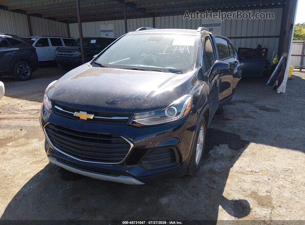KL7CJLSMXNB500588 2022 CHEVROLET TRAX Dark Blue წინა მარცხენა ხედი სამი მეოთხედიდან