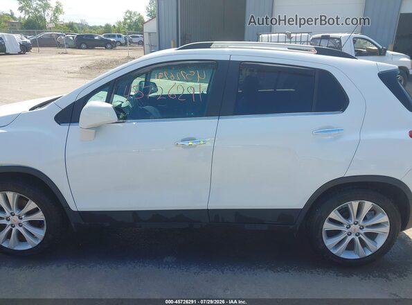KL7CJMSB1LB317209 2020 CHEVROLET TRAX White Widok wnętrza 360 stopni