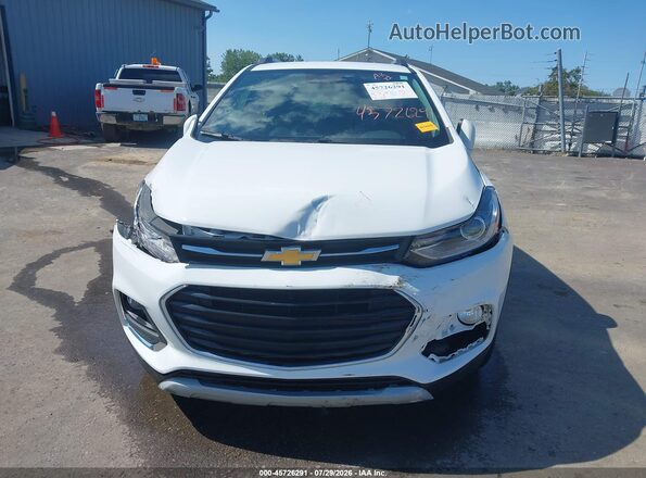 KL7CJMSB1LB317209 2020 CHEVROLET TRAX White Widok zestawu wskaźników