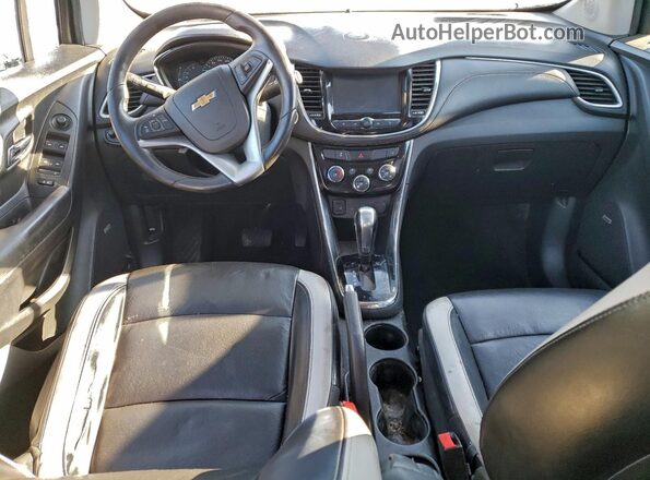 KL7CJMSB9HB243612 2017 CHEVROLET TRAX Black Առջևի վահանակի տեսք