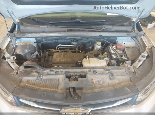 KL7CJNSB0JB550680 2018 CHEVROLET TRAX Silver უკანა ხედი