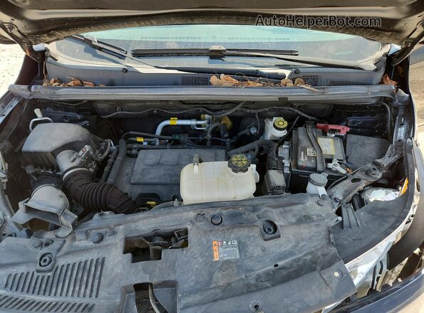KL7CJNSB0MB358681 2021 CHEVROLET TRAX Black Vista del compartimento del motor