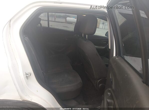 KL7CJNSB1HB165980 2017 CHEVROLET TRAX Белый Вид наклейки с VIN-кодом