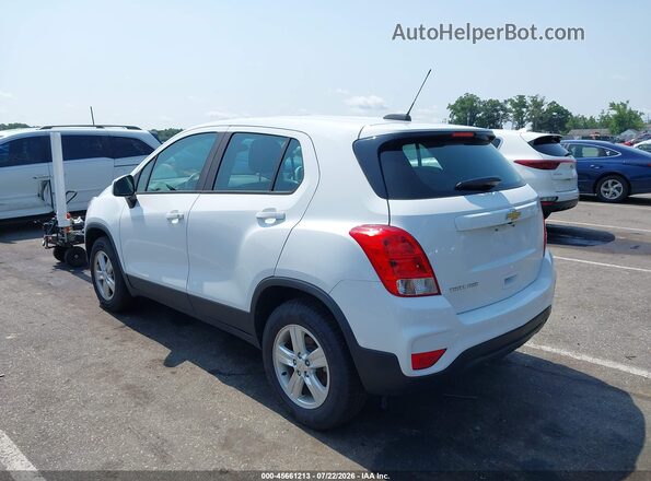 KL7CJNSB1JB697901 2018 CHEVROLET TRAX White Rear left