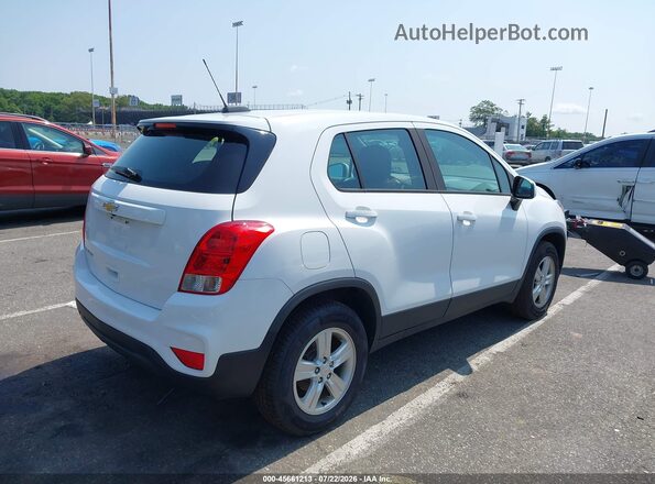 KL7CJNSB1JB697901 2018 CHEVROLET TRAX White Rear right