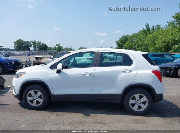 KL7CJNSB1JB697901 2018 CHEVROLET TRAX White 