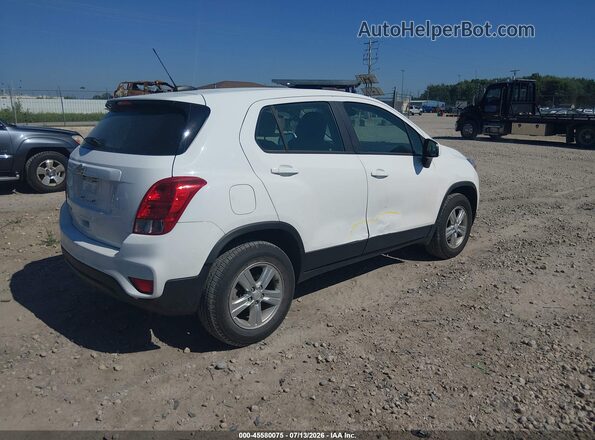 KL7CJNSB2JB572910 2018 CHEVROLET TRAX Белый Задняя правая четверть