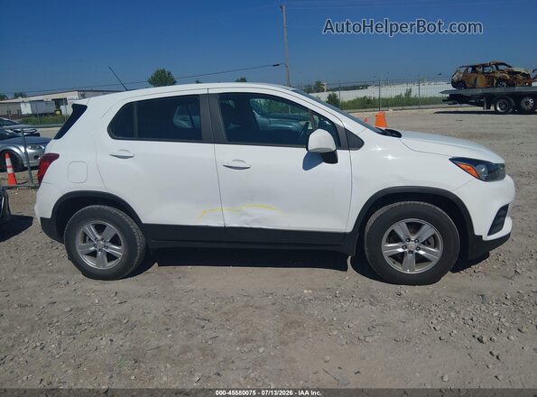 KL7CJNSB2JB572910 2018 CHEVROLET TRAX Белый Вид задней части салона