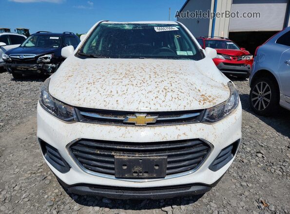 KL7CJNSB2JB695039 2018 CHEVROLET TRAX White Widok z przodu