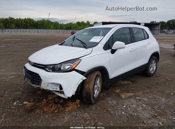 KL7CJNSB6HB228958 2017 CHEVROLET TRAX White Առջևի ձախ երեք քառորդ տեսարան