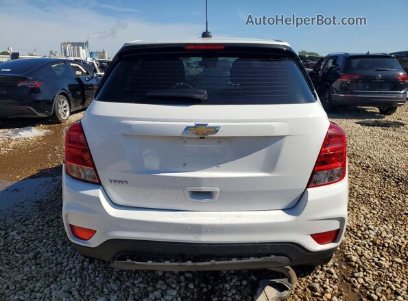 KL7CJNSB6JB522303 2018 CHEVROLET TRAX White უკანა ხედი