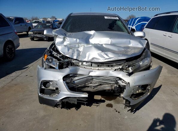 KL7CJNSB6JB609974 2018 CHEVROLET TRAX Silver წინა ხედი