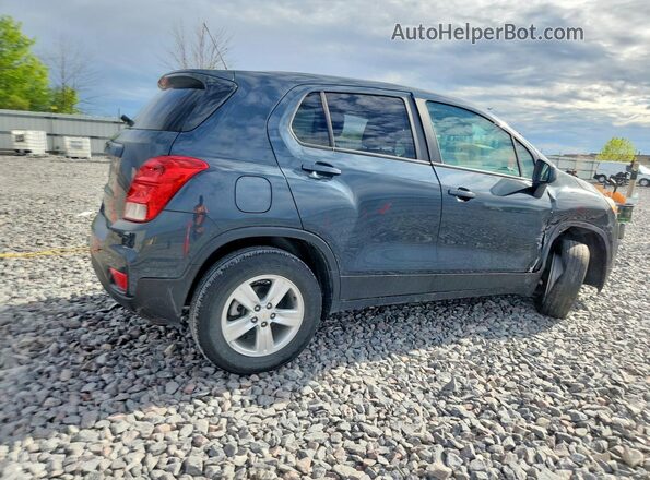 KL7CJNSB6MB318315 2021 CHEVROLET TRAX Charcoal Trasero derecho