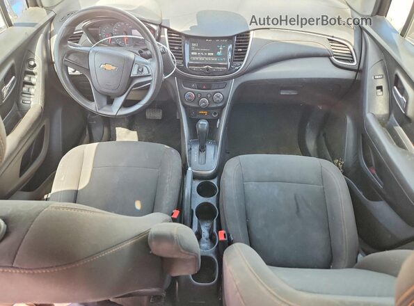 KL7CJNSB7HB202255 2017 CHEVROLET TRAX White წინა პანელის ხედი
