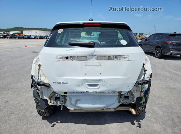 KL7CJNSB7HB202255 2017 CHEVROLET TRAX White უკანა ხედი