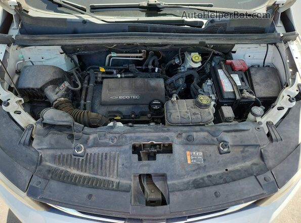 KL7CJNSB7HB202255 2017 CHEVROLET TRAX White უკანა სალონის ხედი
