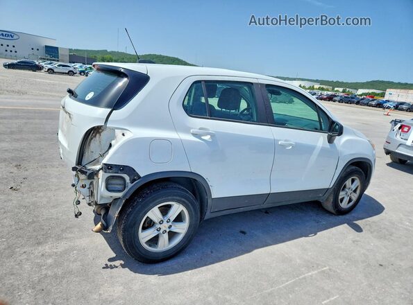 KL7CJNSB7HB202255 2017 CHEVROLET TRAX White უკანა მარჯვენა