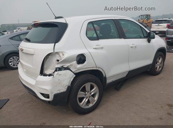 KL7CJNSB7HB250855 2017 CHEVROLET TRAX White Trasero derecho