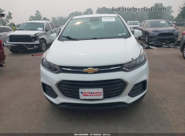 KL7CJNSB7HB250855 2017 CHEVROLET TRAX White Vista interior trasera