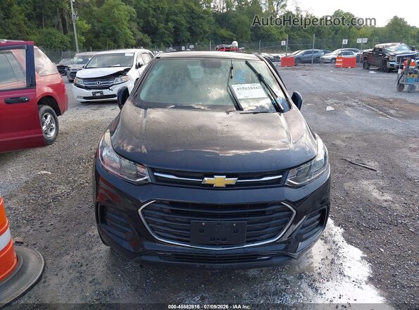 KL7CJNSB7LB036425 2020 CHEVROLET TRAX Black Вид щитка приладів
