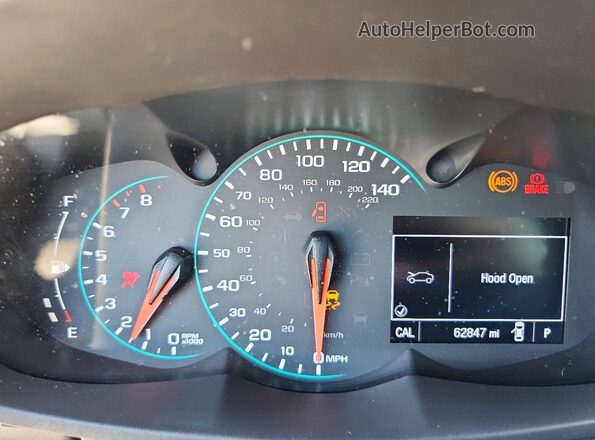 KL7CJNSB7LB312683 2020 CHEVROLET TRAX Black Vista del cuadro de instrumentos