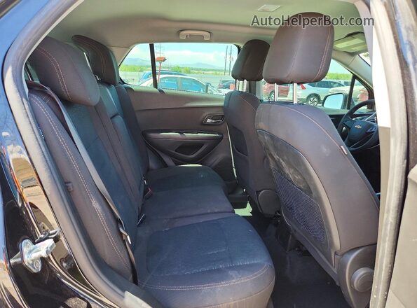 KL7CJNSB7LB312683 2020 CHEVROLET TRAX Black Vista interior trasera