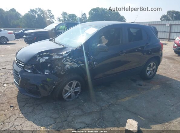 KL7CJNSB7MB356247 2021 CHEVROLET TRAX Black Передня ліва чверть