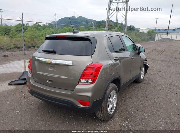 KL7CJNSB9LB354255 2020 CHEVROLET TRAX Brown Հետևի աջ