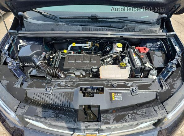 KL7CJNSB9MB357707 2021 CHEVROLET TRAX Black Вид підкапотного простору
