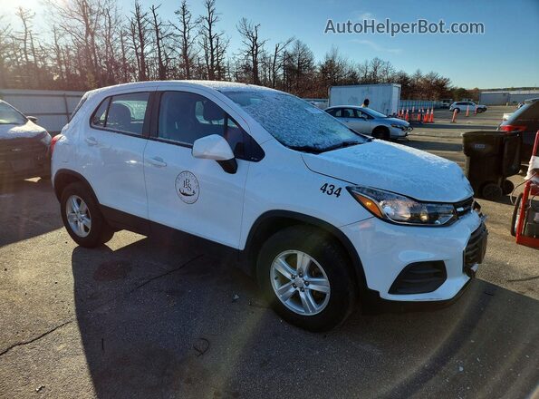 KL7CJNSM4MB360645 2021 CHEVROLET TRAX White Przód prawy