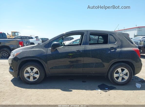 KL7CJNSM5NB550634 2022 CHEVROLET TRAX Черный Вид задней части салона