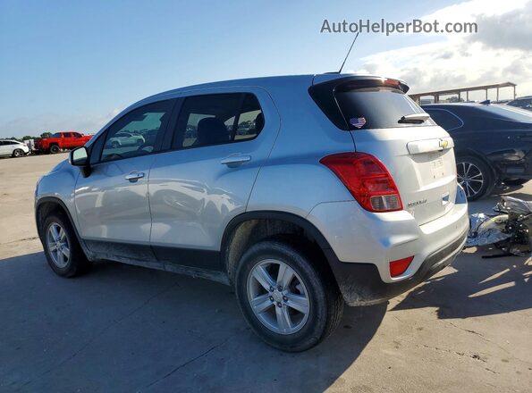 KL7CJNSM5NB552075 2022 CHEVROLET TRAX Silver Trasero izquierdo