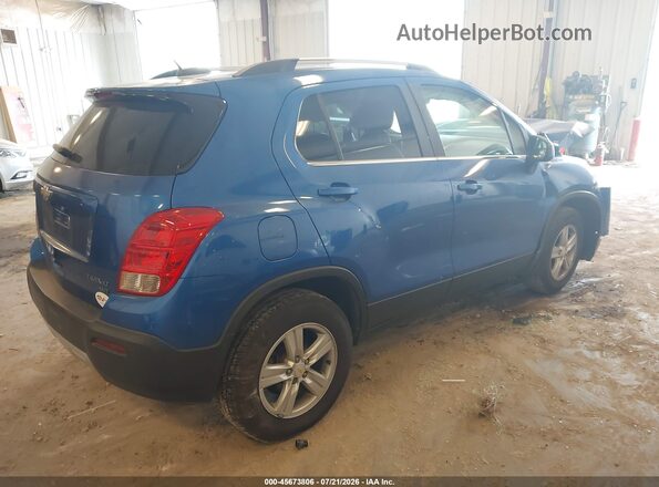 KL7CJPSB0GB643557 2016 CHEVROLET TRAX Blue უკანა მარჯვენა