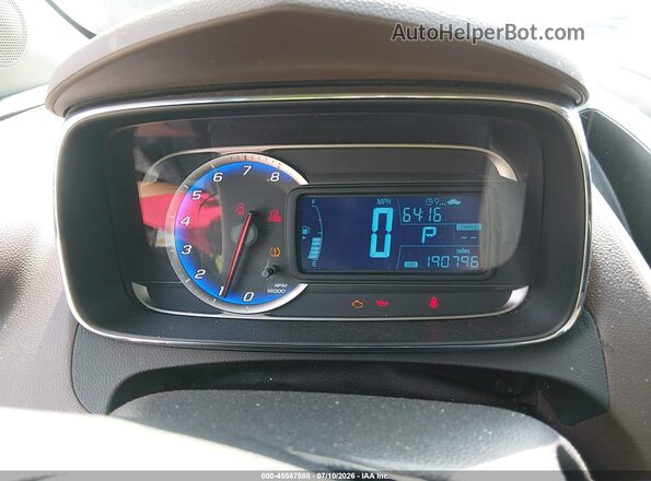 KL7CJPSB0GB680981 2016 CHEVROLET TRAX Red Հետևի նստատեղերի տեսք