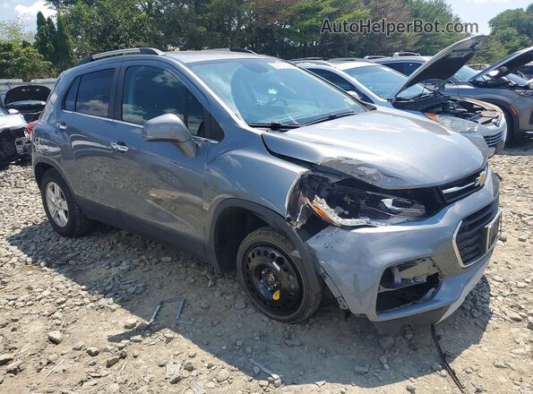 KL7CJPSB0KB922564 2019 CHEVROLET TRAX Silver Przód prawy