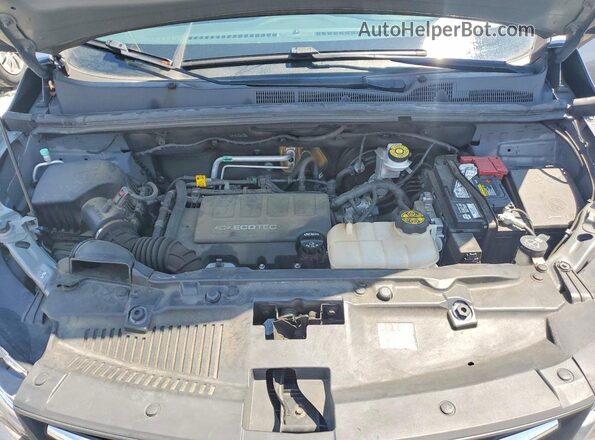 KL7CJPSB0KB922564 2019 CHEVROLET TRAX Silver Widok wnętrza z tyłu