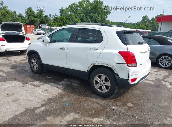KL7CJPSB0LB025262 2020 CHEVROLET TRAX White Trasero izquierdo