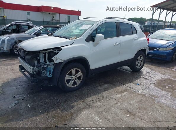 KL7CJPSB0LB025262 2020 CHEVROLET TRAX White Vista tres cuartos delantera izquierda