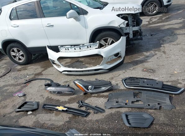 KL7CJPSB0LB025262 2020 CHEVROLET TRAX White Vista del cuadro de instrumentos