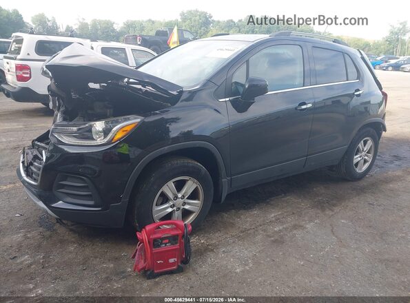 KL7CJPSB0LB042580 2020 CHEVROLET TRAX Черный Передняя левая четверть