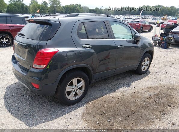 KL7CJPSB1HB120629 2017 CHEVROLET TRAX Gray Trasero derecho